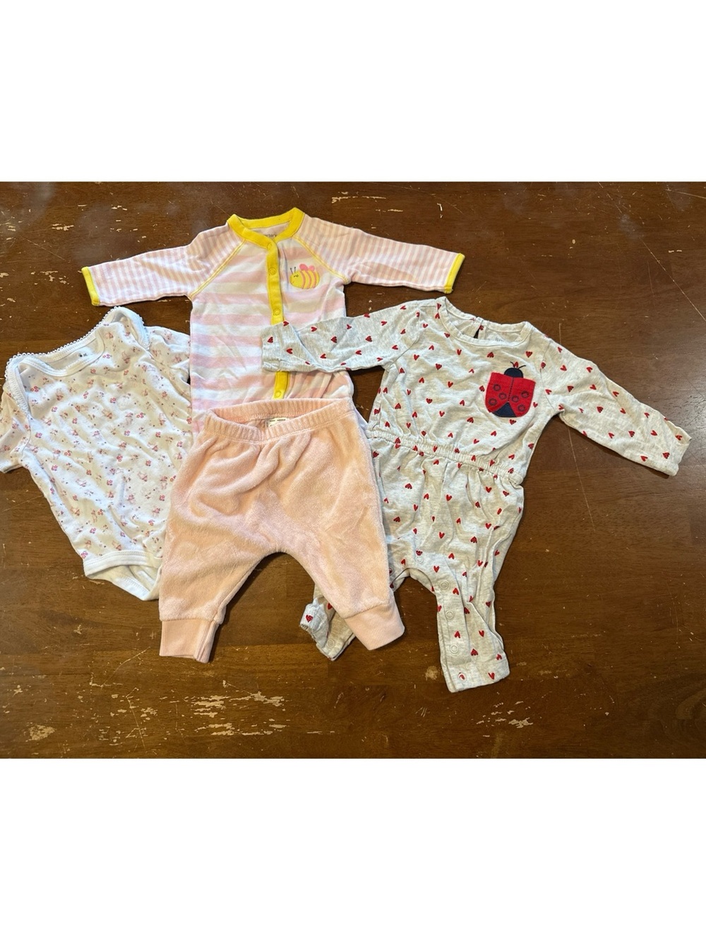 4-Piece Baby Girl Bundle-Size 3-6 Months